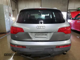 2007 Audi Q7 Premium with VIN WA1BY74L97D080569, listed as a Copart auction lot 50968875 with 214,304 mi miles and Salvage Title. Bid and sale history available at carsss.com. Image 6.
