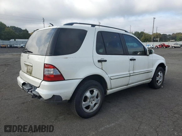 2003 Mercedes-Benz M-Class 3.2L with VIN 4JGAB54E53A395112, listed as a Copart auction lot 74948134 with 203,273 mi miles and Salvage Title. Bid and sale history available at carsss.com. Image 3.