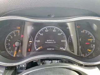 2019 Jeep Grand Cherokee Upland with VIN 1C4RJEAGXKC857859, listed as a Copart auction lot 57405585 with 54,237 mi miles and Salvage title. Bid and sale history available at DreamBid. Image 9.