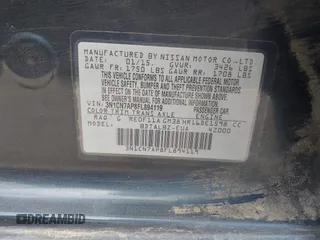 2015 Nissan Versa SV with VIN 3N1CN7AP8FL894119, listed as a IAAI auction lot 42045945 with 88,458 mi miles. Bid and sale history available at carsss.com. Image 9.