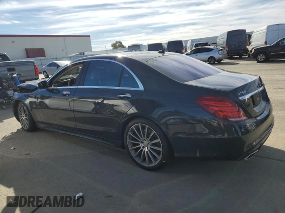 2016 Mercedes-Benz S 550 with VIN WDDUG8CB2GA221960, listed as a Copart auction lot 87473334 with Not Provided miles and Salvage Title. Bid and sale history available at carsss.com. Image 2.