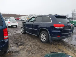 2014 Jeep Grand Cherokee Laredo with VIN 1C4RJFAGXEC109865, listed as a IAAI auction lot 41971070 with 129,460 mi miles. Bid and sale history available at carsss.com. Image 3.