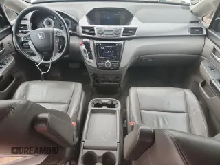 2014 Honda Odyssey Touring with VIN 5FNRL5H95EB083772, listed as a Copart auction lot 56713525 with 215,833 mi miles and Salvage title. Bid and sale history available at DreamBid. Image 8.