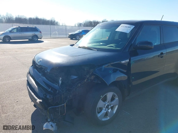 2017 Kia Soul with VIN KNDJN2A27H7476878, listed as a IAAI auction lot 41136501 with 66,364 mi miles. Bid and sale history available at carsss.com. Image 6.