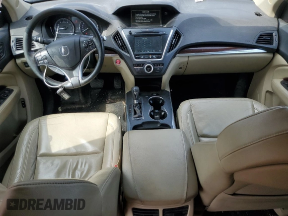 2015 Acura MDX Tech Pkg with VIN 5FRYD4H46FB503028, listed as a Copart auction lot 52905735 with 382,688 mi miles and Salvage Title. Bid and sale history available at carsss.com. Image 8.