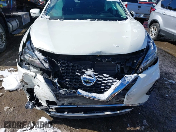2021 Nissan Murano SL with VIN 5N1AZ2CS5MC131783, listed as a IAAI auction lot 41579632 with 37,789 mi miles and . Bid and sale history available at DreamBid. Image 6.