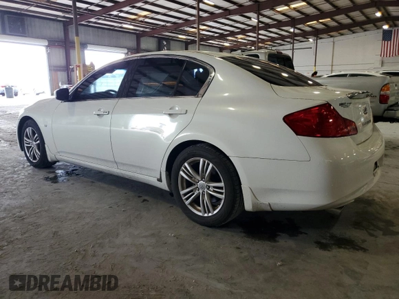 2015 Infiniti Q40 with VIN JN1CV6APXFM501091, listed as a Copart auction lot 71635964 with 0 mi miles and Salvage Title. Bid and sale history available at carsss.com. Image 2.