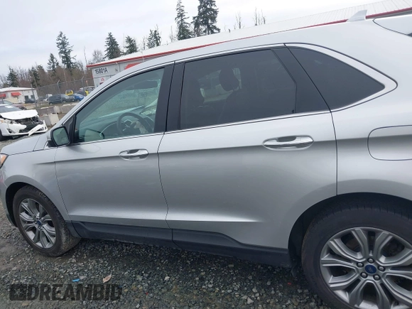 2019 Ford Edge Titanium with VIN 2FMPK4K90KBC22398, listed as a IAAI auction lot 41622564 with 109,538 mi miles. Bid and sale history available at carsss.com. Image 15.