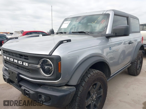 2024 Ford Bronco Black Diamond with VIN 1FMDE1AH6RLA22976, listed as a IAAI auction lot 41913242 with 13,307 mi miles. Bid and sale history available at carsss.com. Image 18.
