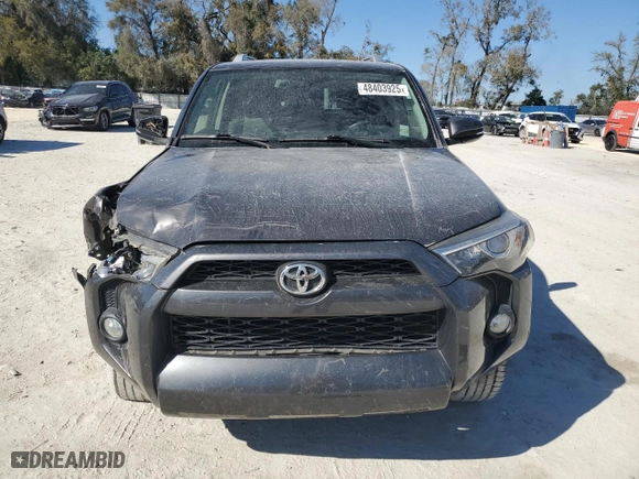 2018 Toyota 4Runner SR5 with VIN JTEZU5JR4J5180721, listed as a Copart auction lot 48403925 with 89,861 mi miles and Salvage Title. Bid and sale history available at carsss.com. Image 5.