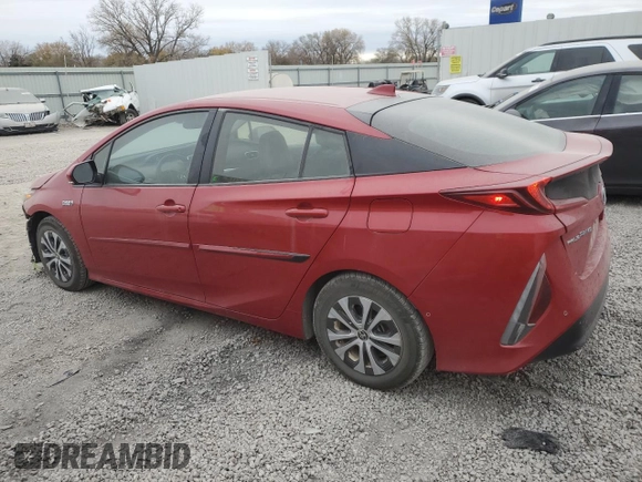 2022 Toyota Prius LE z VIN JTDKAMFP5N3213162, wystawiony jako Copart lot #82551774 z przebiegiem 55 173 mil mil oraz Szkoda całkowita • Salvage title. Historia ofert i sprzedaży dostępna na DreamBid. Obrazek 2.