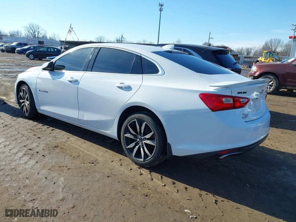 2020 Chevrolet Malibu RS with VIN 1G1ZG5ST5LF087377, listed as a IAAI auction lot 41424045 with 55,513 mi miles. Bid and sale history available at carsss.com. Image 3.