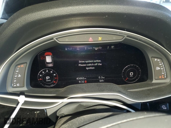 2019 Audi Q7 Prestige z VIN WA1VAAF76KD038075, wystawiony jako Copart lot #56553675 z przebiegiem 43 002 mil mil oraz Szkoda całkowita • Salvage title. Historia ofert i sprzedaży dostępna na DreamBid. Obrazek 9.