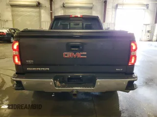2015 GMC Sierra 1500 SLT with VIN 3GTU2VEJ6FG277119, listed as a Copart auction lot 45753745 with 287,866 mi miles and Salvage Title. Bid and sale history available at DreamBid. Image 6.