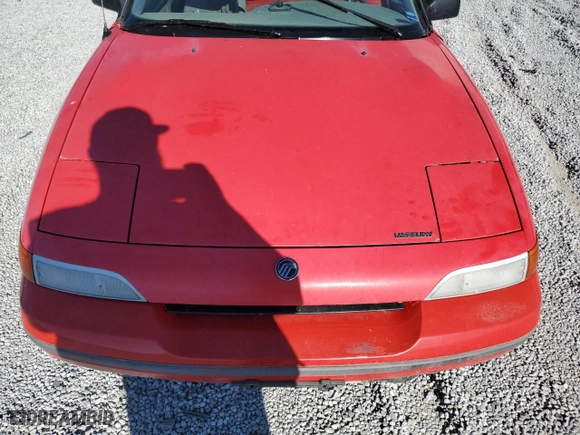 1991 Mercury Capri with VIN 6MPCT01Z3M8615367, listed as a Copart auction lot 68768614 with 125,592 mi miles and Salvage Title. Bid and sale history available at carsss.com. Image 12.