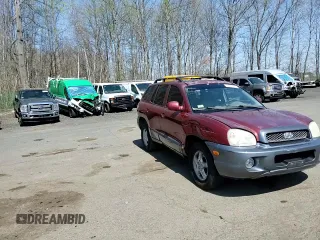 2004 Hyundai Santa Fe GLS with VIN KM8SC73D44U848707, listed as a Copart auction lot 54386875 with 133,299 mi miles and Salvage Title. Bid and sale history available at carsss.com. Image 13.