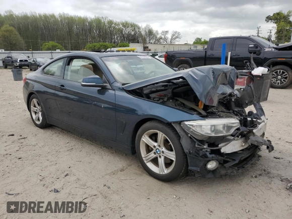 2015 BMW 4 Series 428i с VIN WBA3N3C53FK232061, выставлен на аукционе Copart как лот 51235925 с пробегом 142 270 миль миль и Чистый • Clean title. История ставок и продаж доступна на DreamBid. Изображение 4.