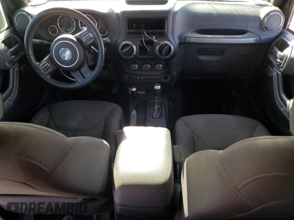 2017 Jeep Wrangler Unlimited Sport with VIN 1C4BJWDG7HL607071, listed as a Copart auction lot 88985355 with 123,795 mi miles and Salvage title. Bid and sale history available at DreamBid. Image 8.