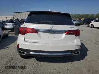 2020 Acura MDX Technology with VIN 5J8YD3H55LL010519, listed as a Copart auction lot 52609425 with 49,023 mi miles and Salvage title. Bid and sale history available at DreamBid. Image 6.