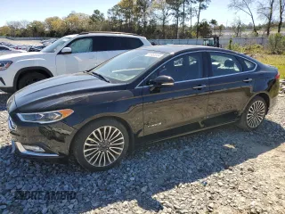 2018 Ford Fusion Titanium with VIN 3FA6P0RU1JR131747, listed as a Copart auction lot 56557795 with 131,626 mi miles and Non repairable. Bid and sale history available at DreamBid. Image 1.
