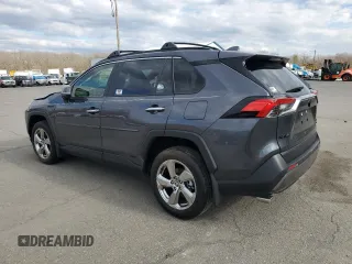 2020 Toyota RAV4 Hybrid Limited with VIN JTMDWRFV9LD066664, listed as a Copart auction lot 50167245 with 25,348 mi miles and Salvage Title. Bid and sale history available at carsss.com. Image 2.