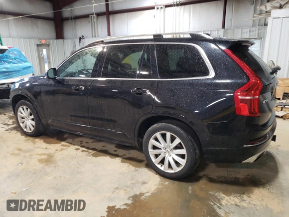 2016 Volvo XC90 T6 Momentum with VIN YV4A22PK2G1044567, listed as a Copart auction lot 51712435 with 77,896 mi miles and Salvage Title. Bid and sale history available at DreamBid. Image 2.