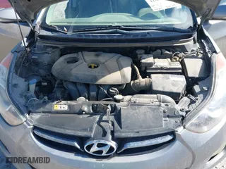 2012 Hyundai Elantra GLS with VIN KMHDH4AE3CU255391, listed as a IAAI auction lot 41833631 with 190,610 mi miles. Bid and sale history available at carsss.com. Image 10.