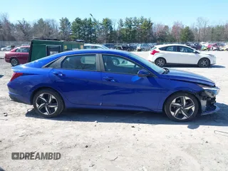 2023 Hyundai Elantra SEL with VIN KMHLS4AG3PU630104, listed as a IAAI auction lot 42042331 with 32,296 mi miles and . Bid and sale history available at DreamBid. Image 13.