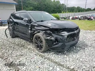 2020 Chevrolet Blazer RS с VIN 3GNKBERS8LS575827, выставлен на аукционе Copart как лот 56800715 с пробегом 77 424 миль миль и Списание • Salvage title. История ставок и продаж доступна на DreamBid. Изображение 14.