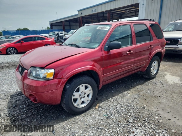2006 Ford Escape Limited z VIN 1FMCU041X6KB19851, wystawiony jako Copart lot #63636955 z przebiegiem 98 400 mil mil oraz Szkoda całkowita • Salvage title. Historia ofert i sprzedaży dostępna na DreamBid. Obrazek 1.