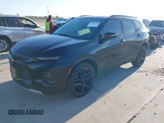 2022 Chevrolet Blazer LT z VIN 3GNKBCR43NS117945, wystawiony jako IAAI lot #41969365 z przebiegiem 18 918 mil mil oraz . Historia ofert i sprzedaży dostępna na DreamBid. Obrazek 17.