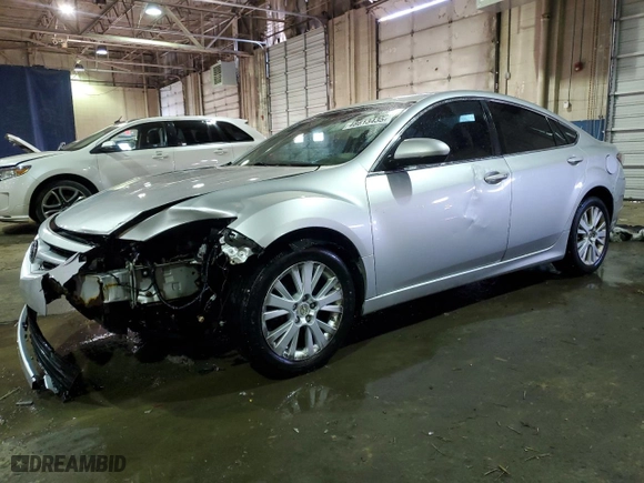 2010 Mazda Mazda6 i Touring Plus with VIN 1YVHZ8CH7A5M13329, listed as a Copart auction lot 48613435 with 176,979 mi miles and Clean Title. Bid and sale history available at carsss.com. Image 1.