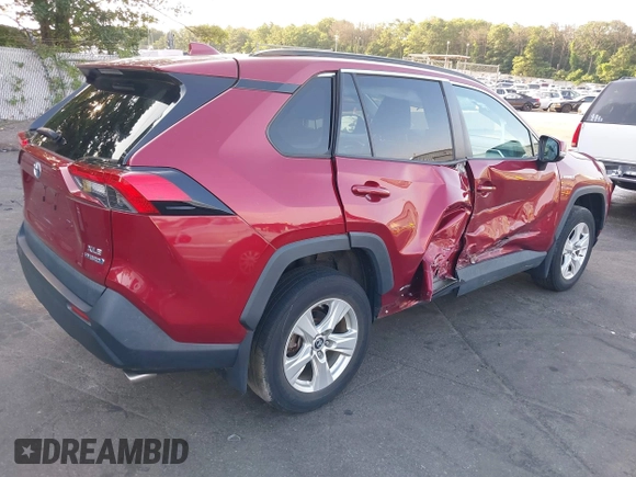 2019 Toyota RAV4 Hybrid XLE with VIN 2T3RWRFV8KW024302, listed as a IAAI auction lot 42777287 with 42,413 mi miles and . Bid and sale history available at DreamBid. Image 4.