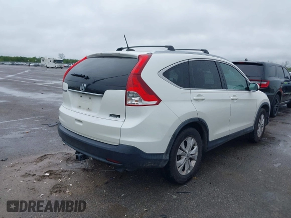 2013 Honda CR-V EX-L with VIN 5J6RM3H75DL014036, listed as a IAAI auction lot 41911731 with 89,936 mi miles and . Bid and sale history available at DreamBid. Image 4.