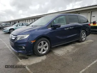 2018 Honda Odyssey EX-L с VIN 5FNRL6H78JB015500, выставлен на аукционе Copart как лот 53259785 с пробегом 175 149 миль миль и Списание • Salvage title. История ставок и продаж доступна на DreamBid. Изображение 1.