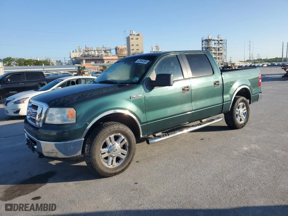 2008 Ford F-150 XLT with VIN 1FTPW14V88FA44748, listed as a Copart auction lot 52464395 with 171,229 mi miles and Clean Title. Bid and sale history available at carsss.com. Image 1.