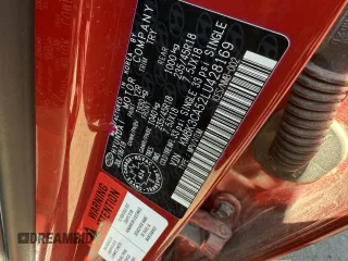 2020 Hyundai Kona Limited z VIN KM8K3CA52LU428169, wystawiony jako Copart lot #57976125 z przebiegiem 62 593 mil mil oraz Szkoda całkowita • Salvage title. Historia ofert i sprzedaży dostępna na DreamBid. Obrazek 12.