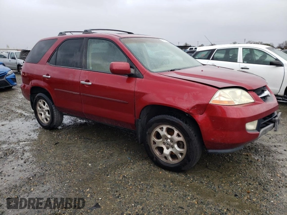2002 Acura MDX Touring Pkg with VIN 2HNYD18632H542448, listed as a Copart auction lot 84032174 with 177,367 mi miles and Salvage Title. Bid and sale history available at carsss.com. Image 4.