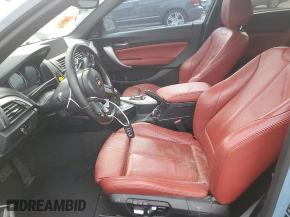 2016 BMW 2 Series M235i xDrive with VIN WBA1J9C53GV696649, listed as a Copart auction lot 71152243 with 0 mi miles. Bid and sale history available at carsss.com. Image 7.