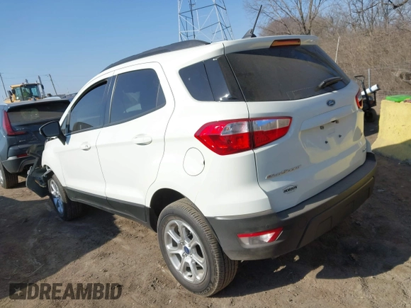 2021 Ford EcoSport SE z VIN MAJ6S3GL8MC396971, wystawiony jako IAAI lot #41779827 z przebiegiem 25 779 mil mil oraz . Historia ofert i sprzedaży dostępna na DreamBid. Obrazek 3.
