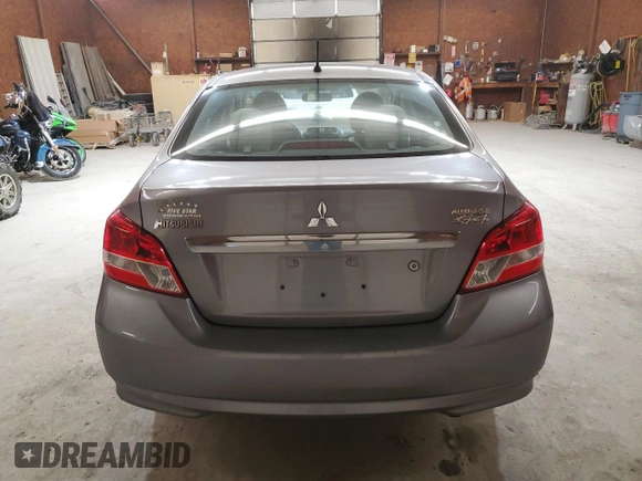 2017 Mitsubishi Mirage G4 ES with VIN ML32F3FJ6HH001825, listed as a Copart auction lot 53439405 with 92,084 mi miles and Salvage Title. Bid and sale history available at carsss.com. Image 6.