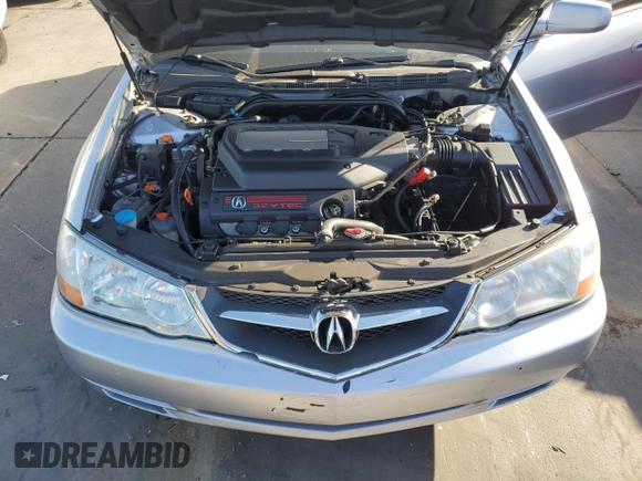 2003 Acura TL Type S w/Navigation System with VIN 19UUA569X3A022959, listed as a Copart auction lot 74133704 with 0 mi miles and Salvage Title. Bid and sale history available at carsss.com. Image 11.