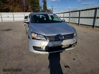 2013 Volkswagen Passat SE with VIN 1VWBP7A37DC106002, listed as a Copart auction lot 83014264 with 215,406 mi miles and Salvage Title. Bid and sale history available at carsss.com. Image 10.