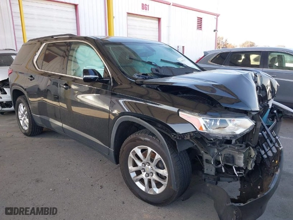 2019 Chevrolet Traverse LT Cloth with VIN 1GNERGKW5KJ198634, listed as a IAAI auction lot 41691299 with 1 mi miles. Bid and sale history available at carsss.com. Image 13.