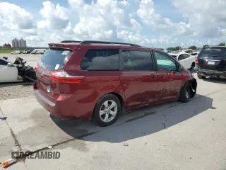 2017 Toyota Sienna LE Auto Access Seat with VIN 5TDKZ3DC1HS890926, listed as a Copart auction lot 58005395 with 85,508 mi miles and Salvage title. Bid and sale history available at DreamBid. Image 3.