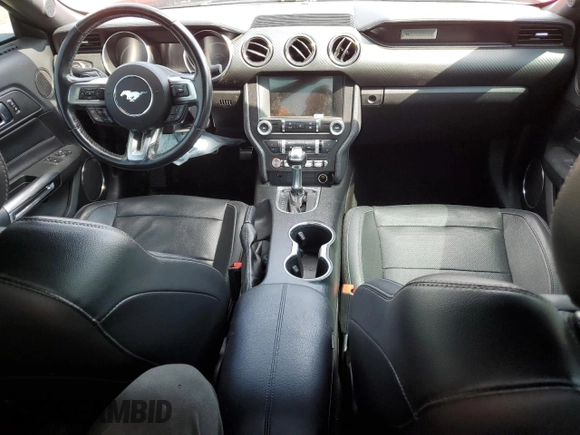 2019 Ford Mustang GT with VIN 1FA6P8CF4K5147549, listed as a Copart auction lot 55528615 with 53,412 mi miles and Salvage title. Bid and sale history available at DreamBid. Image 8.