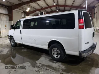 2016 Chevrolet Express Passenger LT z VIN 1GAZGPFG2G1250269, wystawiony jako Copart lot #42913615 z przebiegiem 308 351 mil mil oraz Szkoda całkowita • Salvage title. Historia ofert i sprzedaży dostępna na DreamBid. Obrazek 2.