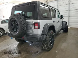 2023 Jeep Wrangler z VIN 1C4JJXN64PW630179, wystawiony jako Copart lot #44457744 z przebiegiem 27 905 mil mil oraz Czysty tytuł • Clean title. Historia ofert i sprzedaży dostępna na DreamBid. Obrazek 3.