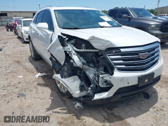 2019 Cadillac XT5 Luxury FWD with VIN 1GYKNCRS8KZ187321, listed as a IAAI auction lot 42362912 with 53,945 mi miles and . Bid and sale history available at DreamBid. Image 1.