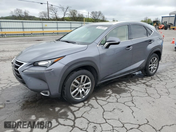 2015 Lexus NX 200t z VIN JTJBARBZ0F2001908, wystawiony jako Copart lot #52128205 z przebiegiem 143 333 mil mil oraz Szkoda całkowita • Salvage title. Historia ofert i sprzedaży dostępna na DreamBid. Obrazek 1.